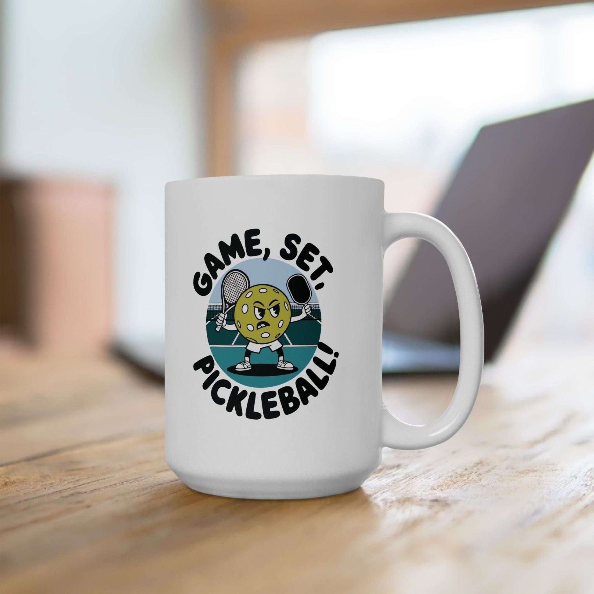 Pickleball Durable Mug - Game, Set, Pickleball