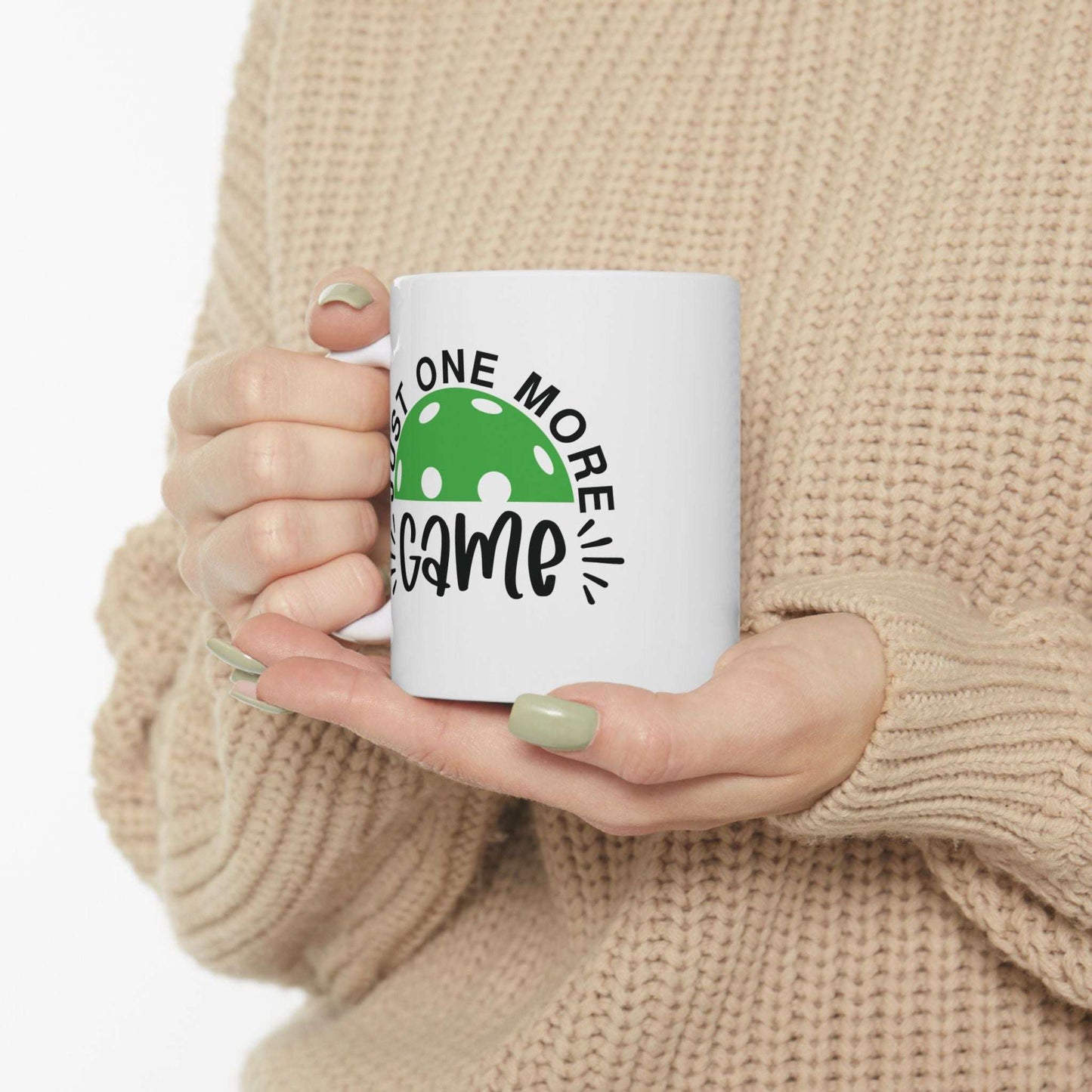 Pickleball Sporty Mug - Just One More Game