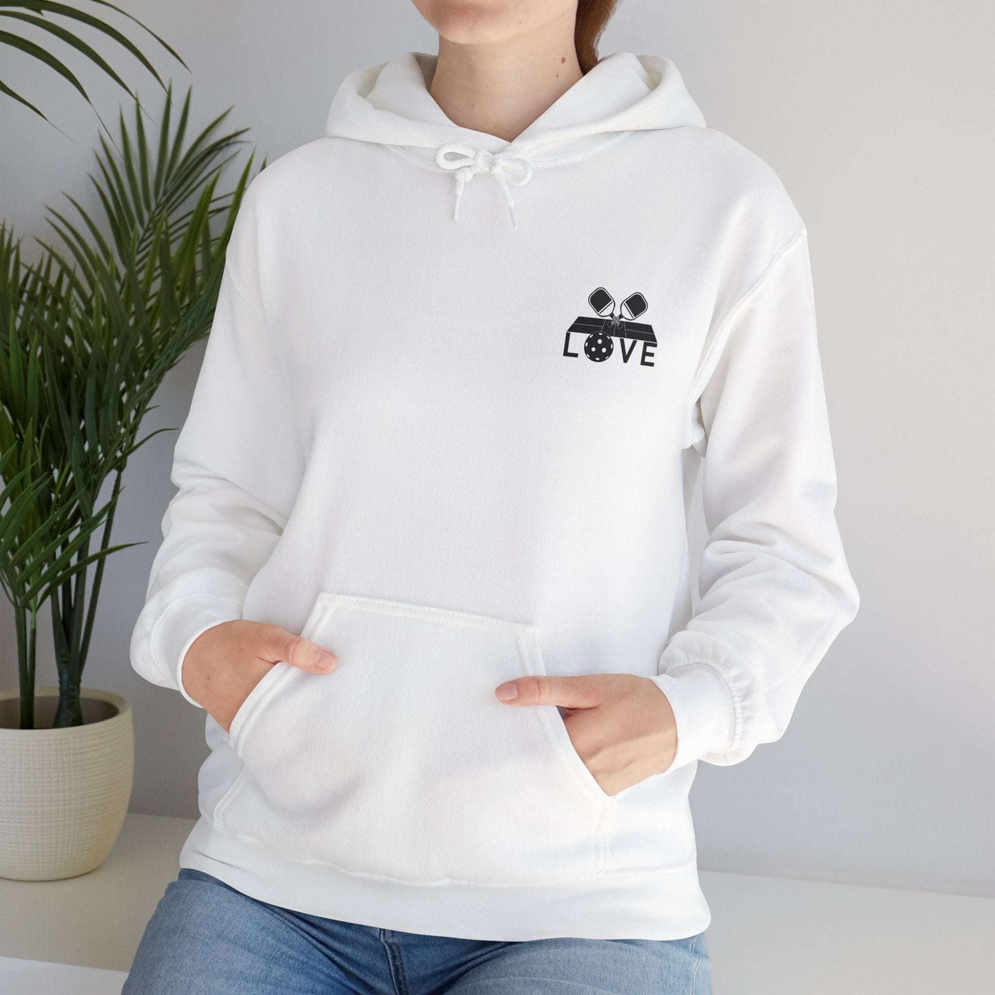 Women's Funny Pickleball Hoodie - Keep Calm And Play Pickleball