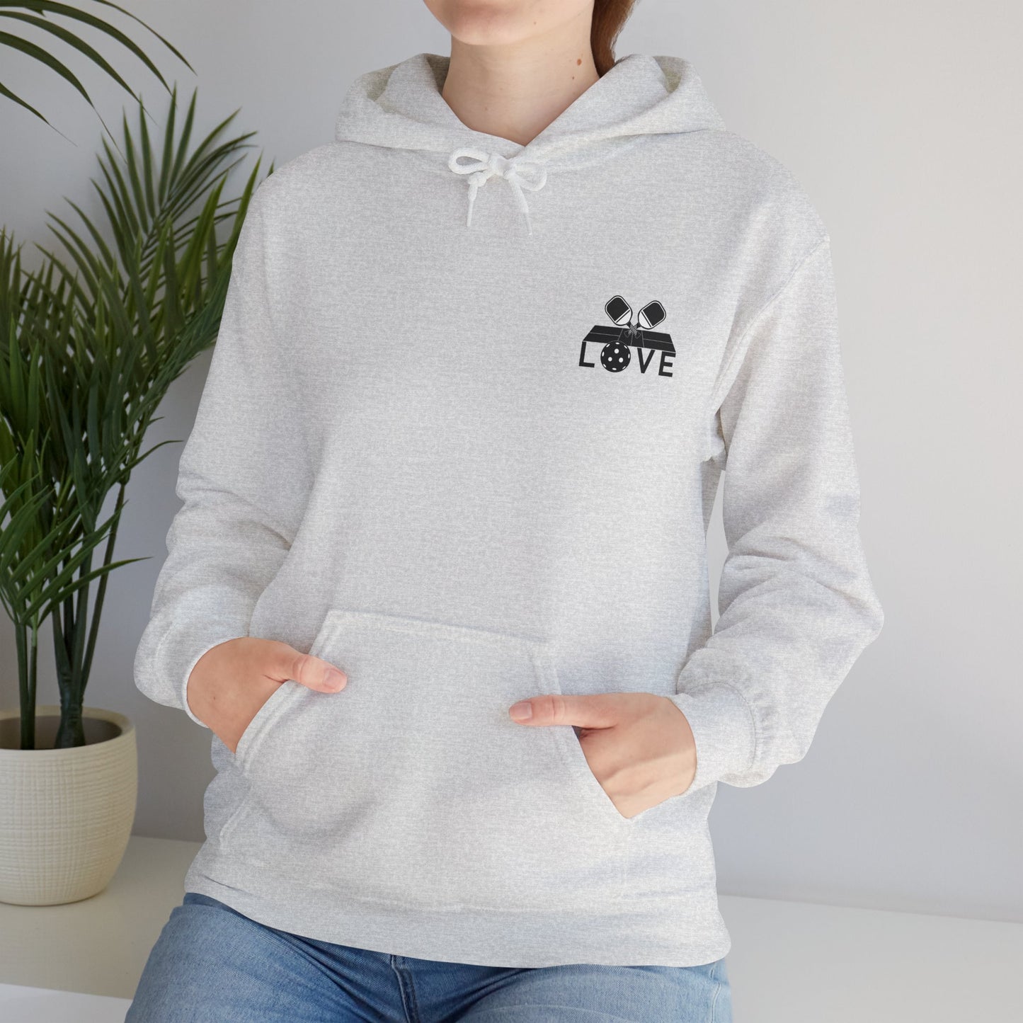 Women's Funny Pickleball Hoodie - Keep Calm And Play Pickleball