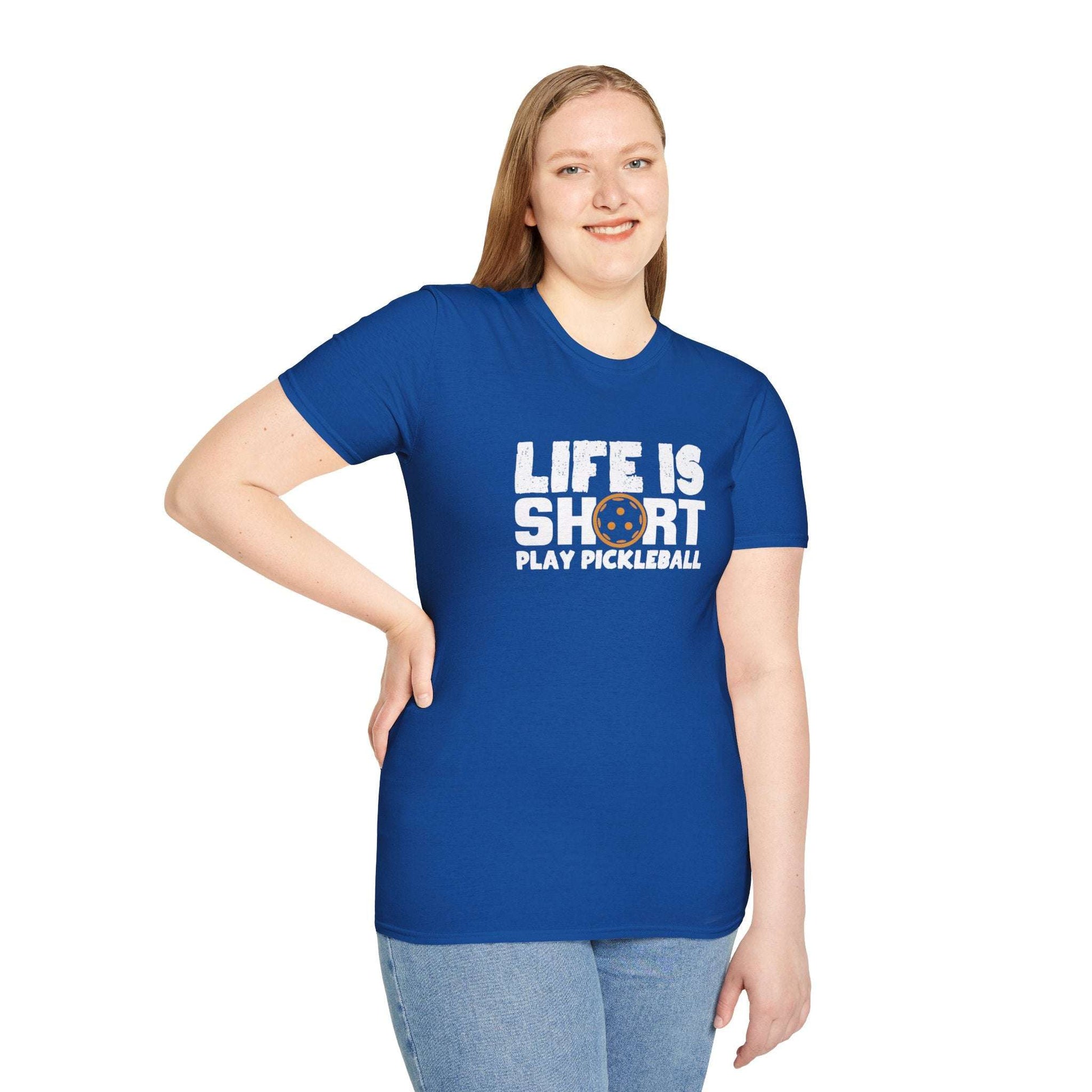Women's Playful Pickleball T-shirt - Life Is Short Play Pickleball
