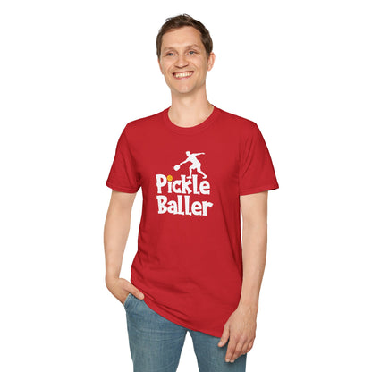 Men's Durable Pickleball T-shirt - Pickle Baller