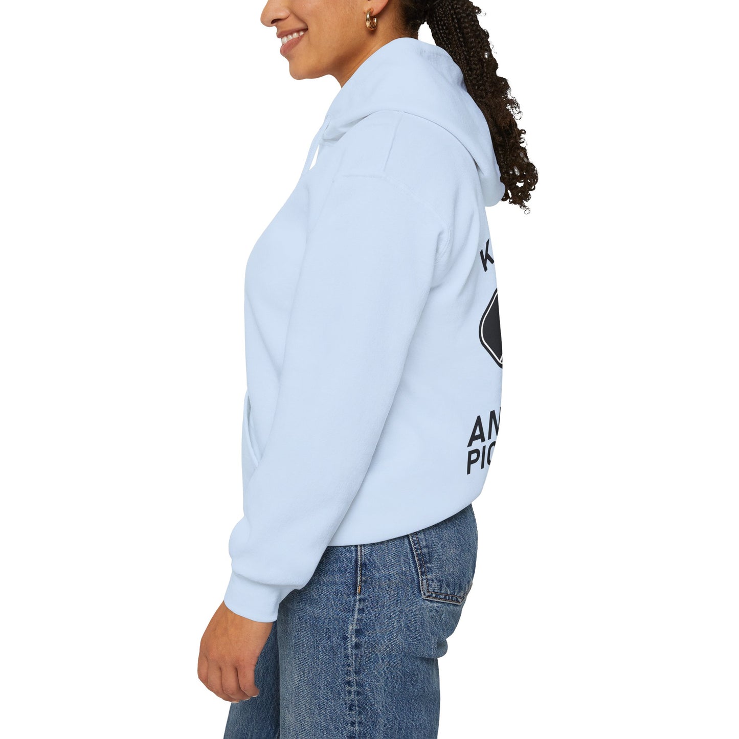 Women's Funny Pickleball Hoodie - Keep Calm And Play Pickleball
