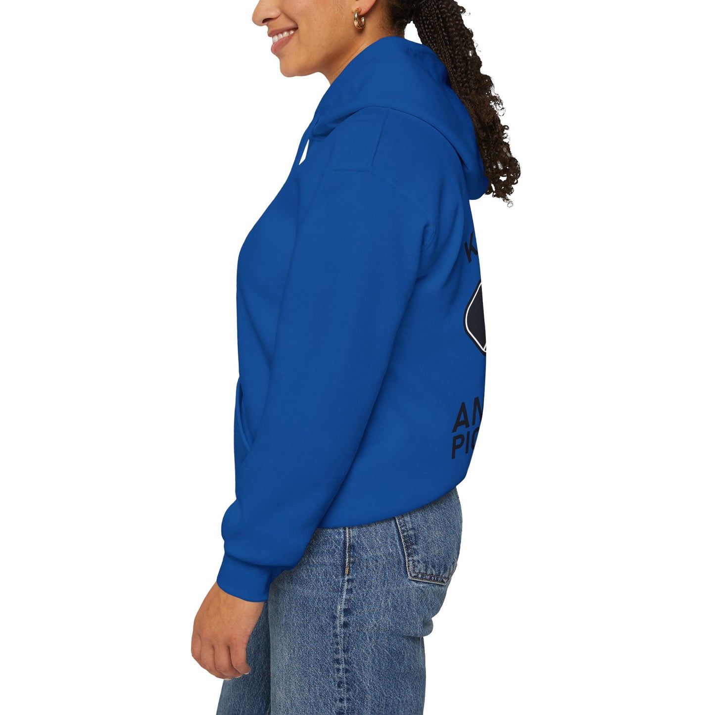 Women's Funny Pickleball Hoodie - Keep Calm And Play Pickleball