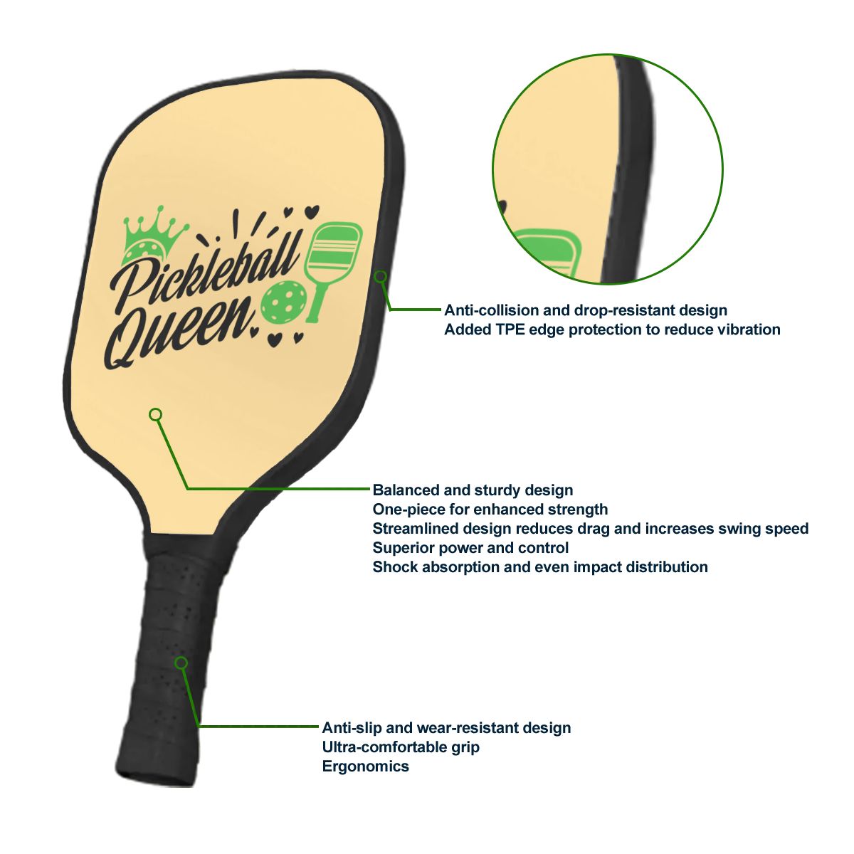 Pickleball Paddle - Pickleball Queen