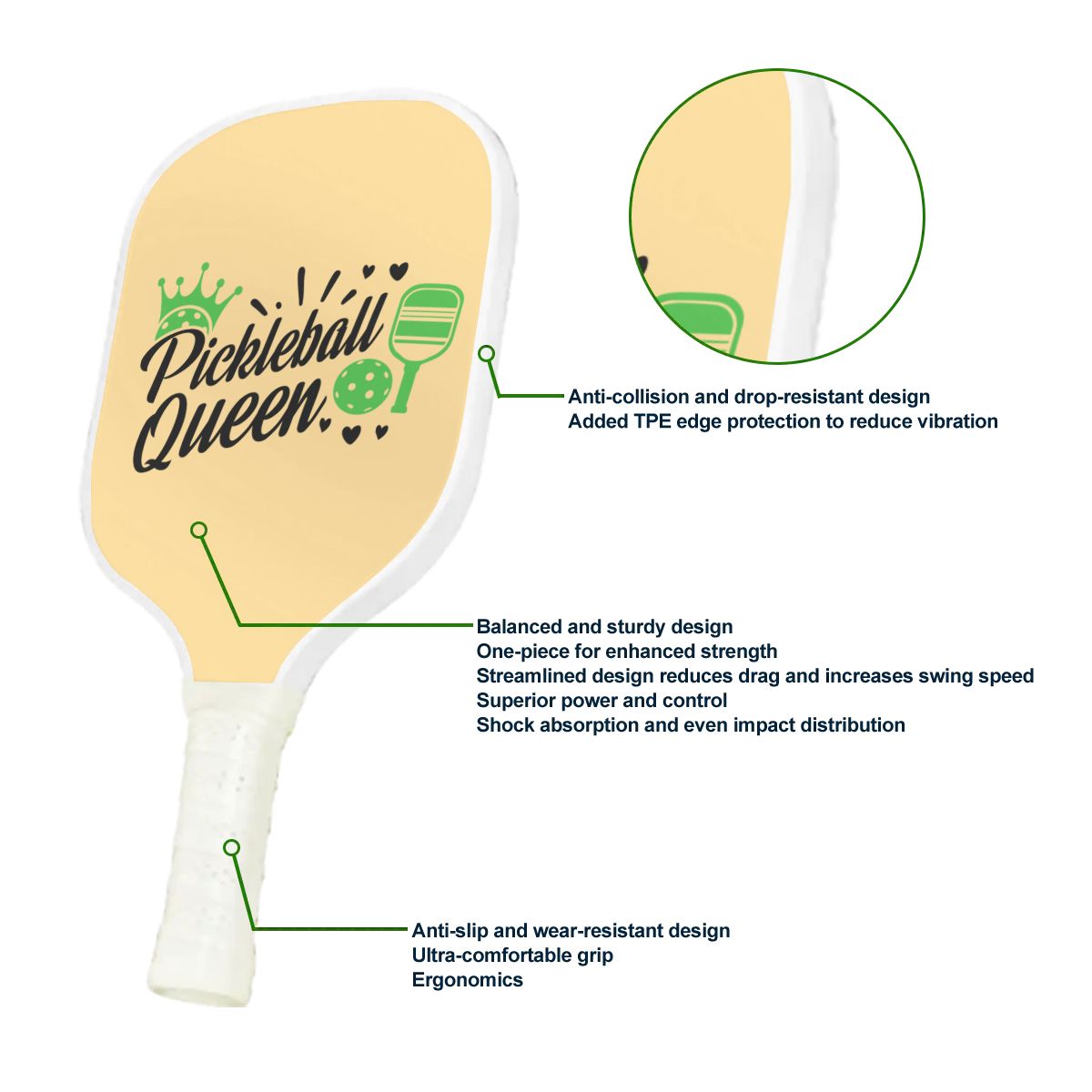 Pickleball Paddle - Pickleball Queen